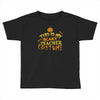 scary teacher costume Toddler T-shirt