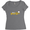 grow up Women's Triblend Scoop T-shirt