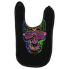 skull neon Baby Bibs