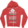 nurse nana Zipper Hoodie
