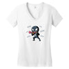 venom nom nom Women's V-Neck T-Shirt
