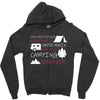 camping kinda girl Zipper Hoodie