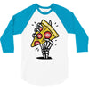 pizza 3/4 Sleeve Shirt