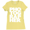photographer Ladies Fitted T-Shirt