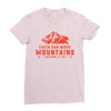 Faith Can Move Mountains Ladies Fitted T-Shirt