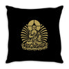 budha indie Throw Pillow