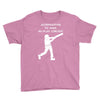 alternatives to war play cricket batting anti war stencil tour Youth Tee