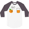oraange juice mom 3/4 Sleeve Shirt