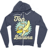 top banana Zipper Hoodie