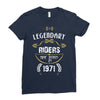 legendary riders are born in 1971 Ladies Fitted T-Shirt