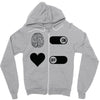 How To Live A Happy Life Zipper Hoodie