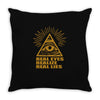 real eyes realize real lies Throw Pillow