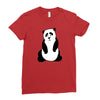 crying panda Ladies Fitted T-Shirt