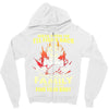 mess with me i'll fight back Zipper Hoodie