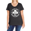 echo base search &amp; rescue Ladies Curvy T-Shirt