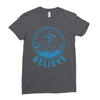 alien up Ladies Fitted T-Shirt