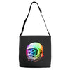 astronaut space cat new Adjustable Strap Totes