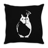 totoro  my neighbour anime catbus miyazaki tee Throw Pillow