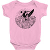 surf and shine Baby Onesie