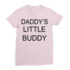 daddy little buddy Ladies Fitted T-Shirt