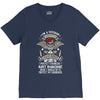 I'm A Veteran Granddad T Shirt V-Neck Tee