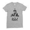 rebel   blackout Ladies Fitted T-Shirt