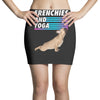 frenchies and yoga Mini Skirts