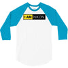 nikon camera i am nikon 3/4 Sleeve Shirt