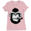 monkey Ladies Fitted T-Shirt