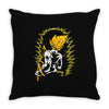 Super Saiyan Vegeta Throw Pillow