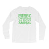 merry christmas ya filthy animal Long Sleeve Shirts