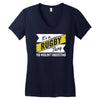 it's a rugby thing ... understand Women's V-Neck T-Shirt