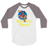 hong kong phooey 3/4 Sleeve Shirt