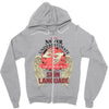 who knows sign language Zipper Hoodie