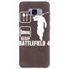 eat sleep battlefield 4, funny Samsung Galaxy S8 Plus