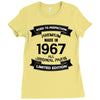 Premium Vintage 1967 Ladies Fitted T-Shirt