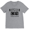 I Am Pretty Cool but Cry A lot You Wouldnt Understand V-Neck Tee
