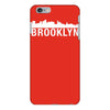 brooklyn city skyline silhouette iPhone 6/6s Plus Case
