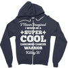 i never imagined i would be a super cool carcinoid cancer warrior kill Zipper Hoodie