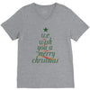 we wish you a merry christmas V-Neck Tee
