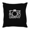 i love photography best trending Throw Pillow