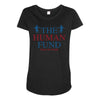 The Human Fund Money For People Maternity Scoop Neck T-shirt