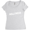 hollyweed Women's Triblend Scoop T-shirt