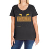 If Dad Can't Fix It No One Can Ladies Curvy T-Shirt
