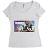 fortnite Women's Triblend Scoop T-shirt