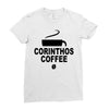 corithos coffee Ladies Fitted T-Shirt