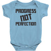 progress not perfection Baby Onesie