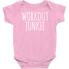 workout junkie Baby Onesie
