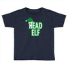 christmas head elf Toddler T-shirt