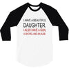 beautiful daughter 3/4 Sleeve Shirt